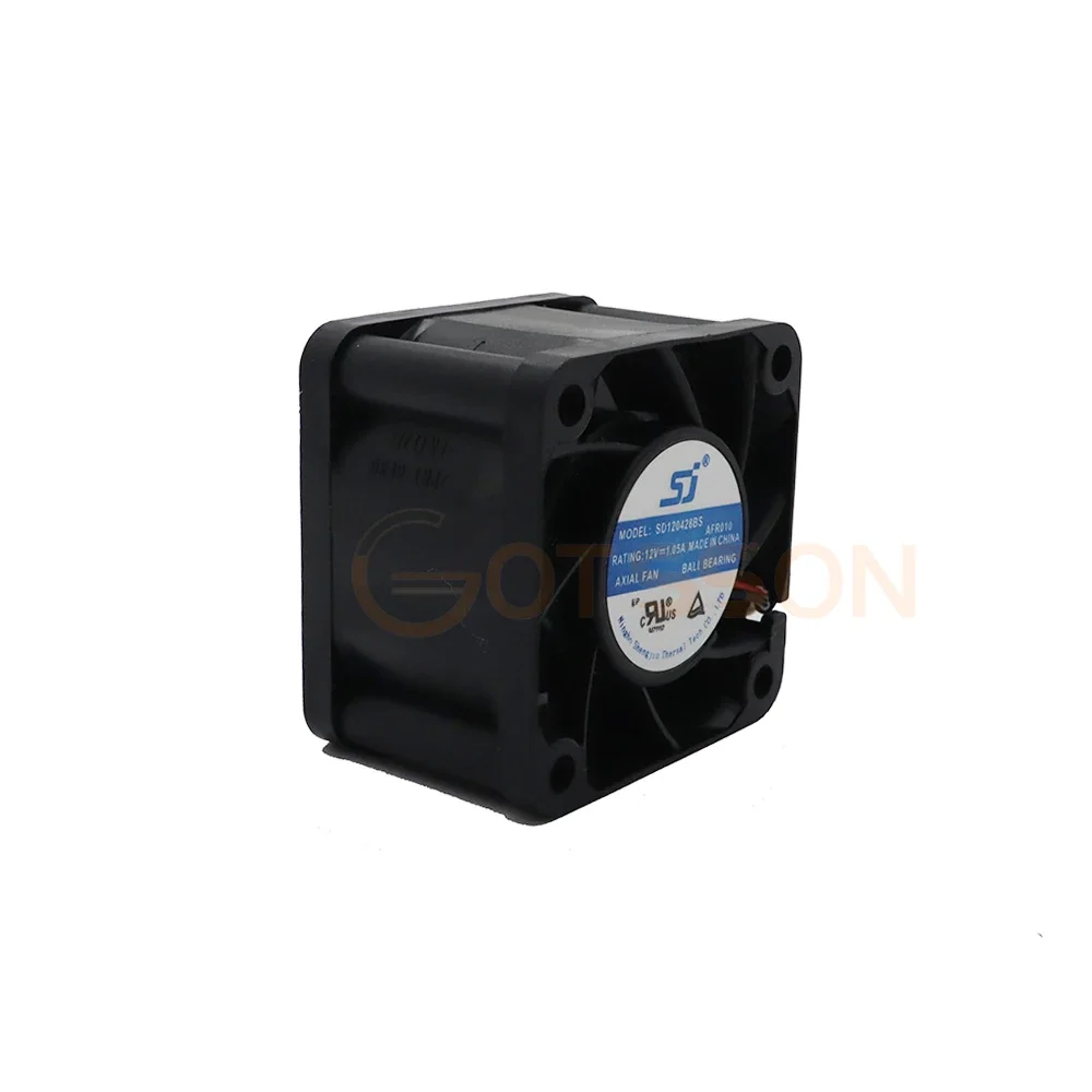 nuevo para ventilador de refrigeración SD de 40 mm 120428 BS AFR009 DC 12V 1.05A 4028 4CM 2 cables 40X40X28mm 2p Ventiladores de alta velocidad