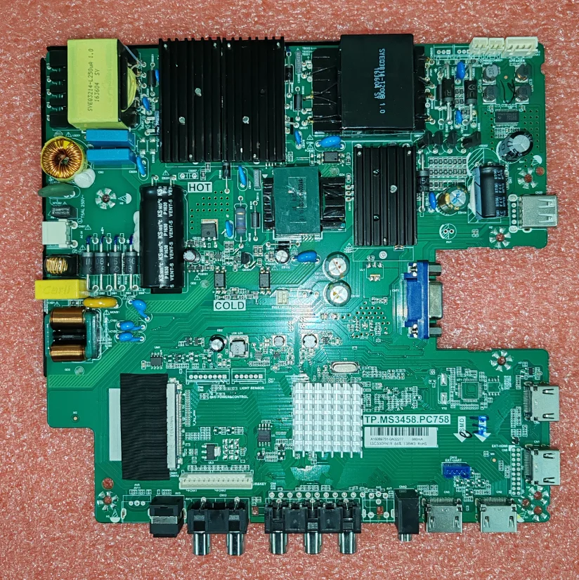 TP.MS3458.PC758 tre in una scheda madre TV 4K testata bene per muslim660ma 1 38w