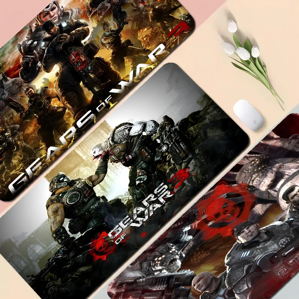 G-Gears Of War Mousepad Boy Pad Natural Rubber Gaming Mousepad Desk Mat Size For Gameing World Of Tanks CS GO Zelda