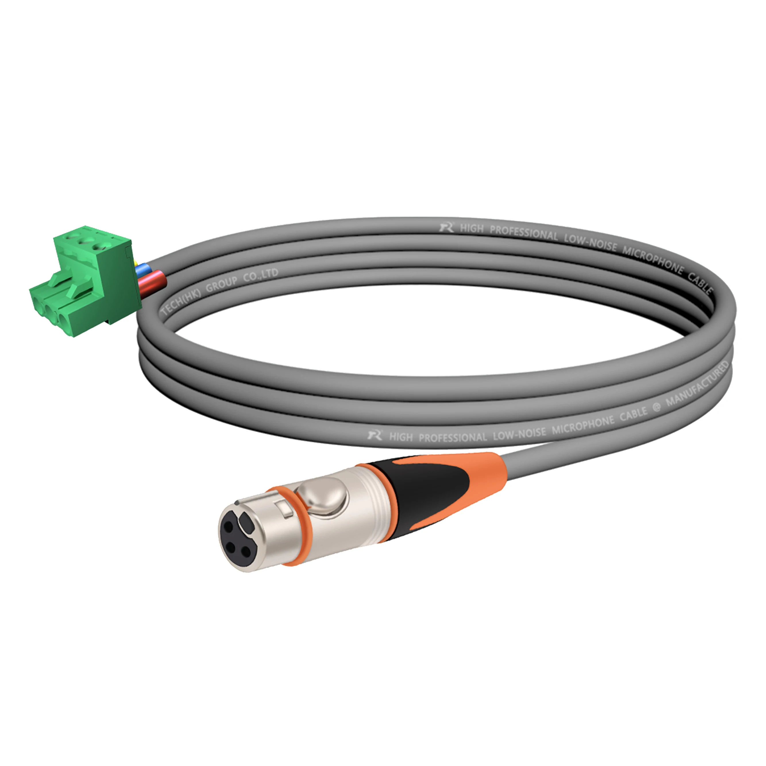 XLR-Mikrofonkabel, 3-poliges M/F XLR-Kabel, Audioanschluss zu symmetrischem Mikrofonkabel, Adapter, Konverter, professionelle Verbindung für Studio, 1 Stück – Detail 5