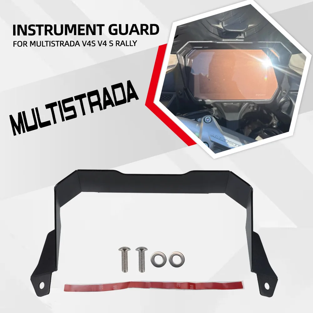 For Ducati Multistrada V4S V4 S Rally Instrument Hat Sun Visor TFT Display Glare Protection Meter Screen Film Dashboard Guard