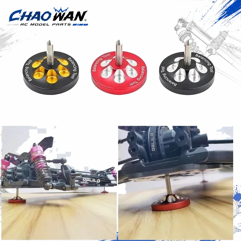 2Pcs RC Car Weight Balancing Stabilizer Metal Adjustable Body Counterweight Upgrade Parts for Drift Drag Racing 1/10 RC Model Ca
