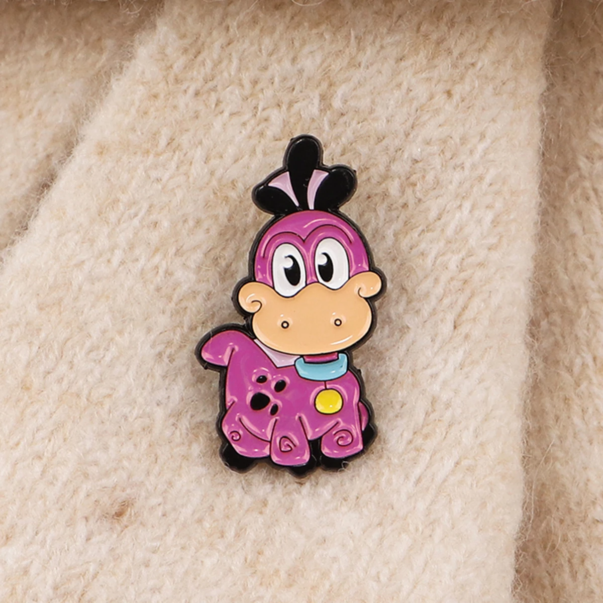 Anime Primitive Family Enamel Pin Cartoon Figures Pin Metal Lapel Brooch for Backpack Clothes Hat Badge Jewelry Accessories Gift
