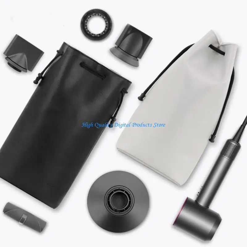 

U2JE Blow Dryer Storage Case With Interior Pockets Travel Organizers Storage Bag