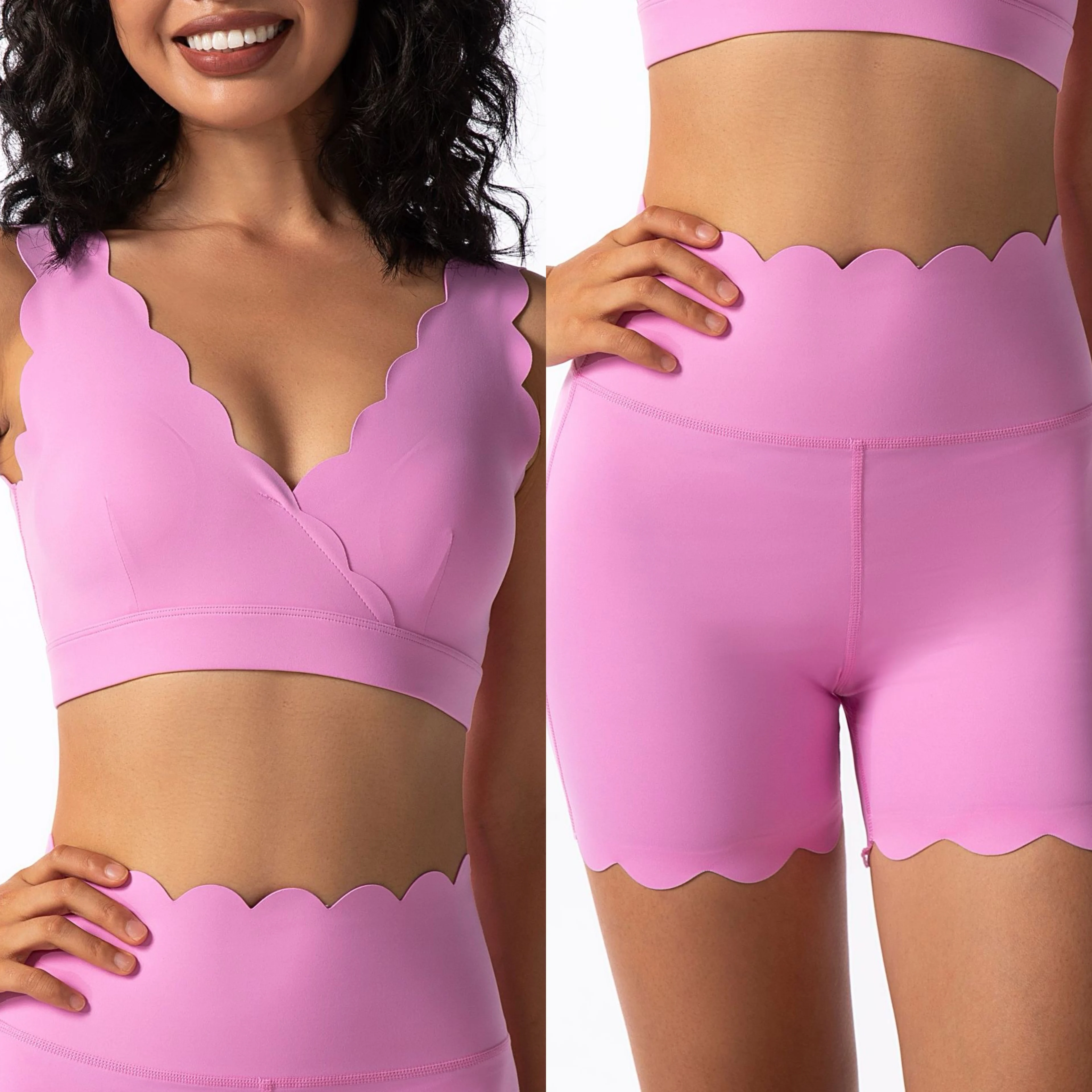 مجموعات اليوغا للصدمات الخامس الرقبة الصدرية ورفع الورك السراويل 2 قطع بيلاتيس التدريب الدعاوى النساء الصالة الرياضية تجريب الملابس زبداني مجموعات لينة