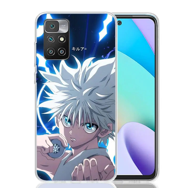 Hunter HXH Killua Phone Case For Xiaomi Redmi 12 12C 9 9A 9C 9T 10 10A 10C 8 8A 7 7A 6 6A K40 K20 Pro S2 10X Printing Cover