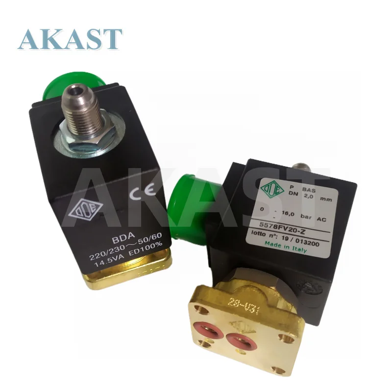 Original Italy ODE Solenoid Valve 31A1FV15-Z Intake Valve Solenoid Valve 5578FV20-Z Normally Open AC230V