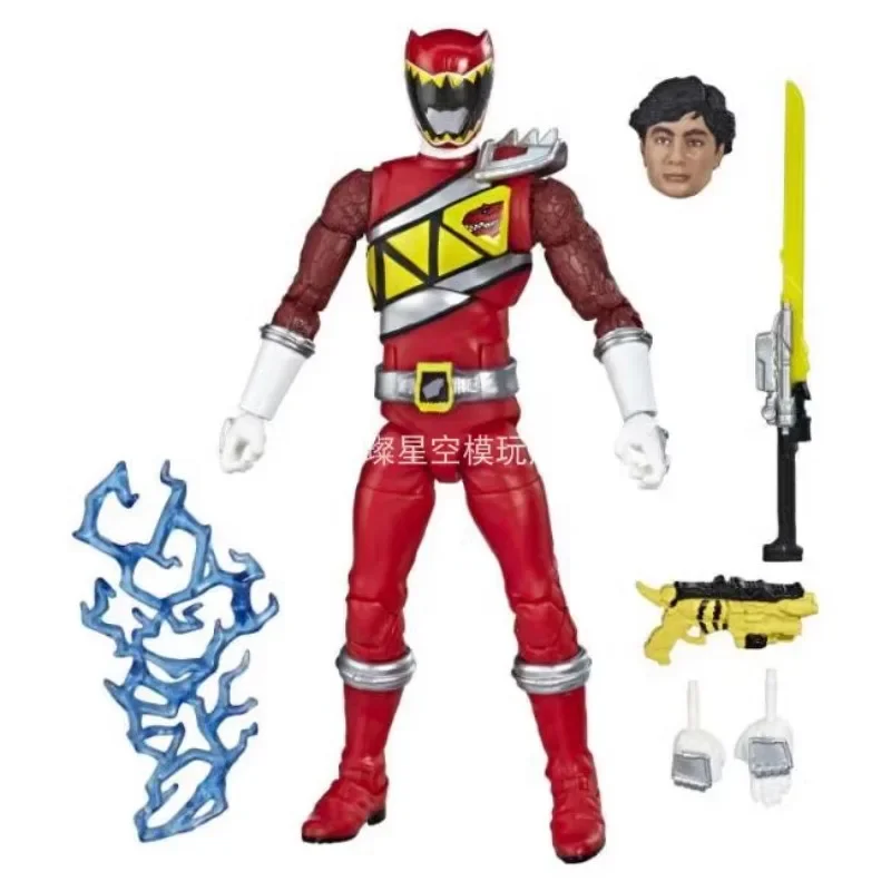 Dinosaur Rangers,Power Rangers,Beast Electronics Squadron, Kyoryuger Red Warrior 6-inch Poseable Action Figure,Original,In Stock