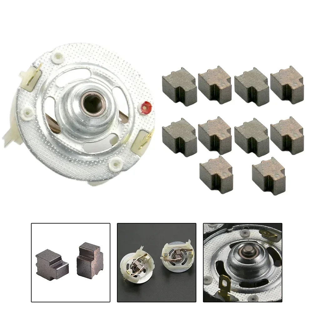 6 шт./компл., двигатель электрической дрели, угольная щетка для RS-775 RS-750 RS-755 RS-775, двигатель электрической дрели, угольные щетки, детали электроинструмента