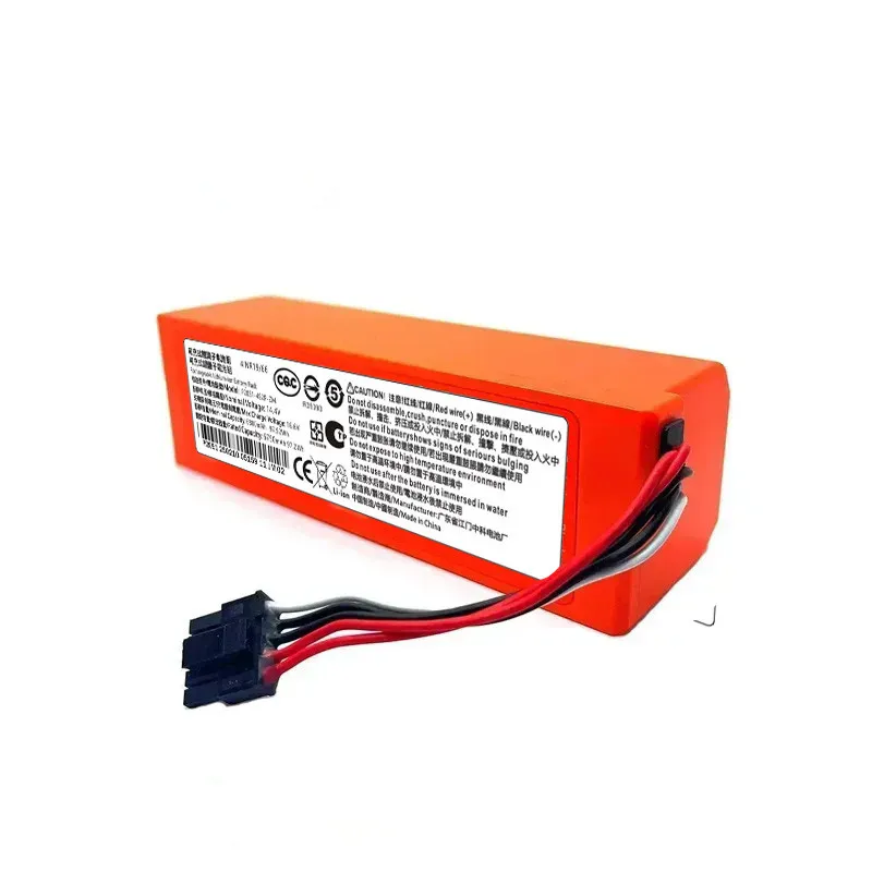 14.4V 6800mAh 100% New Lithium Battery. Suitable For Xiaomi Floor Mopping Robot 2.2 Pro/MJST1S/MJSTS1