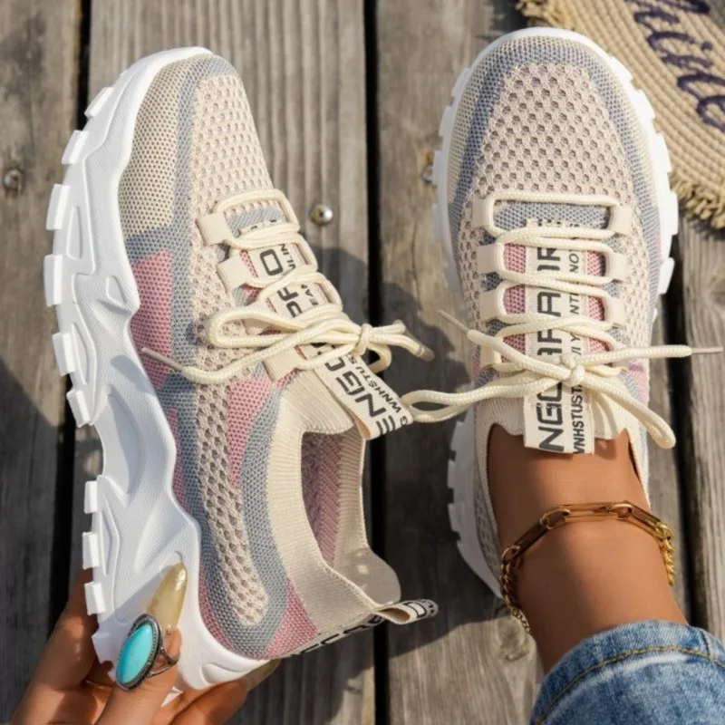 Fashion Woman Sneakers Shoes Elegant Women Sport Sneaker Non-Slip Women's Running Shoes High Quality Footwear Tenis Feminino