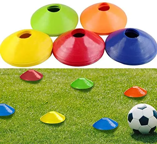 Soccer Cones Set Football Training Equipment for Kid Pro Disc Cones Agility Exercise Obstacles Avoiding Sports Accessories