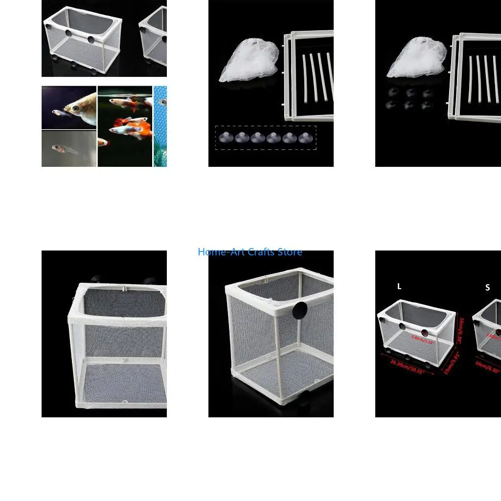Y3NA Fish for Tank Breeder Net Fish Hatchery Breeder Box Separation Net Fry Hatchery
