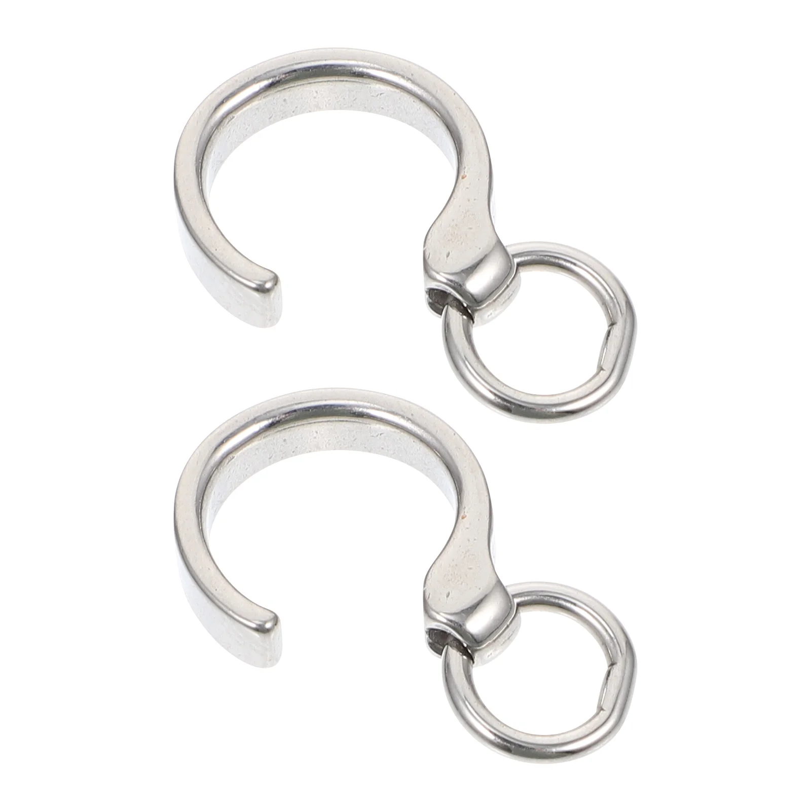 

Stainless Steel Bird Foot Rings Rust Resistance Long Lasting Safe Metal Leg Rings Parrot Accessories Bird Toys Gifts