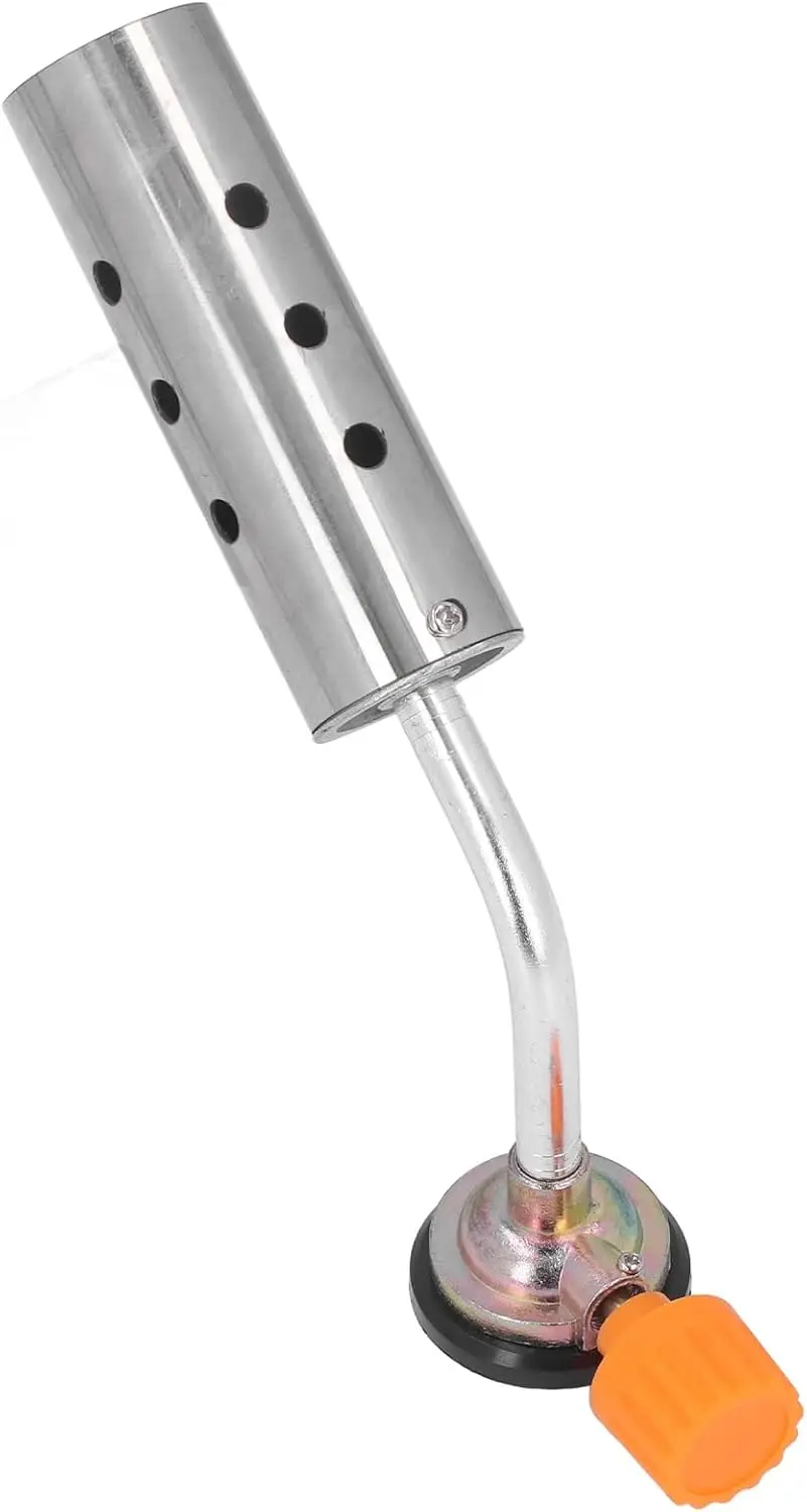 Tragbarer Butanbrenner für Outdoor-Camping, BBQ, Löten, Schweißen und Hartlöten mit Einstellbarer Flamme Heißluftpistole – Detail 8