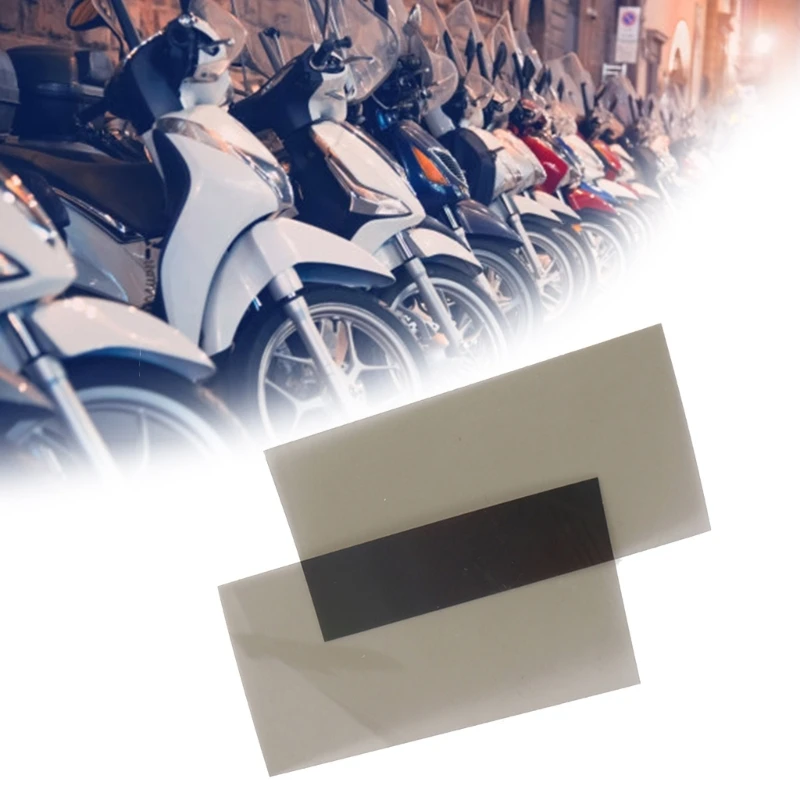 1pair Electric Scooter LCD Screen Polarizing Film Clear Imaging Polarized Film Vehicle Repair Sheet for Bike Display 96BA