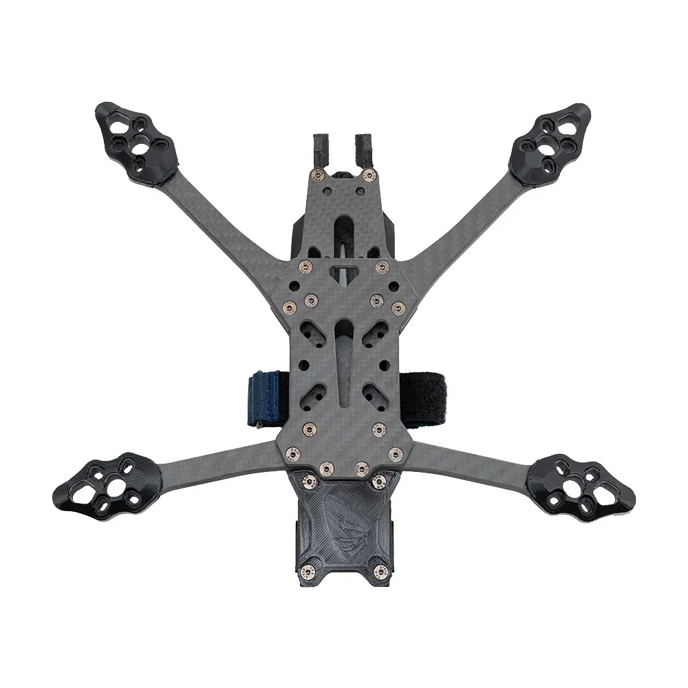 BAYCKRC SEAS HARKS Cadre de drone de 5 pouces – Bras de 6 mm, prend en charge les hélices de 5 pouces, pour drones FPV Freestyle et Racing