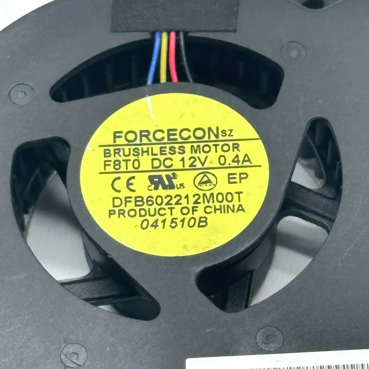 Imagem -02 - Forcecon Dfb 602212 Ventilador de Resfriamento de Servidor de Fios M00t dc 12v 04a