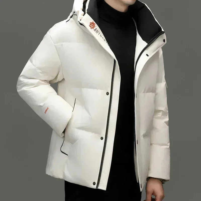 Short Down Jacket Designer Clothes Men 2025 New in Coats Lightweight Padded Jackets Duck Male Cold Coat for Winter