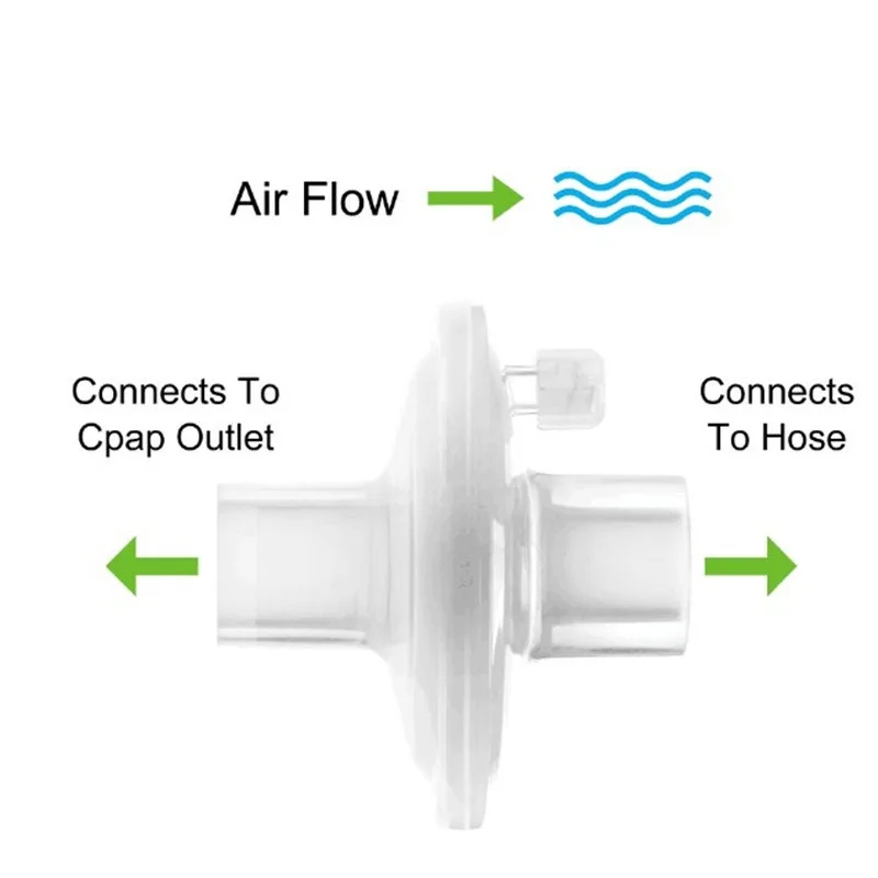 Respirator Bacterial Filter CPAP Respirator Anesthesia Machine Compatible Filter Artificial Nose Filter view 6