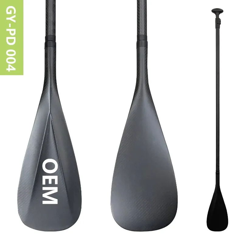 OEM 3K Carbon Fiber Adjustable All-Around SUP Surfboard Kayak Canoe Fishing Customizable Eco-Friendly Unisex Water Use Paddle