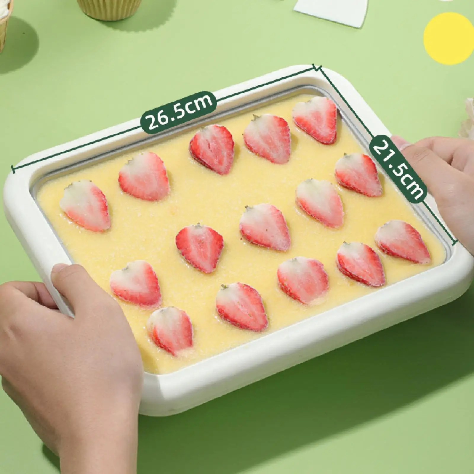 스테인레스 스틸 아이스크림 메이커 DIY 휴대용 가정용 재미있는 가족 활동, 롤 아이스크림 냉동 요구르트 셔벗 만들기