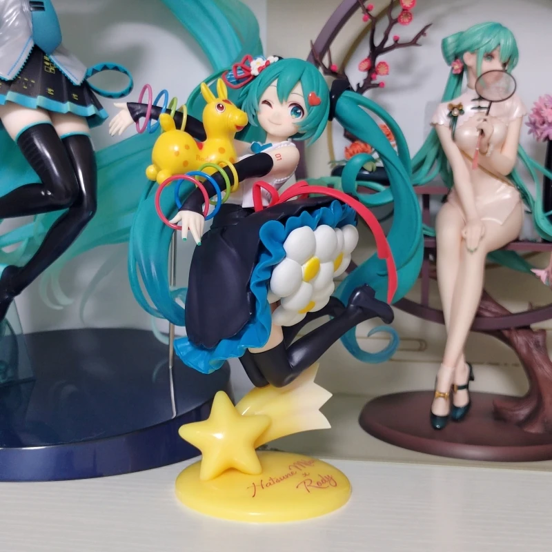 

In Stock 21cm Miku×Rody Taito Amp+ Hatsune 39th Anniversary Collaborative Commemorative Style Pvc Anime Action Figures Model Toy