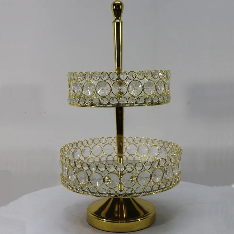 

Wrought iron cake rack, three-layer wrought iron cake rack