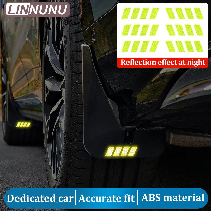 LINNUNU Auto-Schmutzfänger für Zeekr 7X 2025 2026, Schmutzschutz, Reifenkotflügel, Radabdeckungen, Kotflügelzubehör – Detail 2