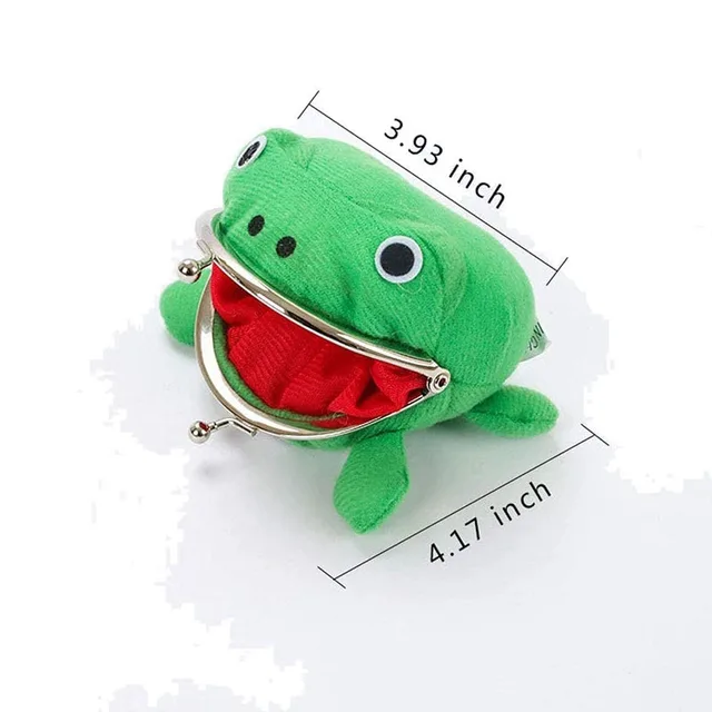 Plush Frog Coin Wallet Anime Ninja Wallet Halloween Role Playing Ninja Theme Party Gift 2