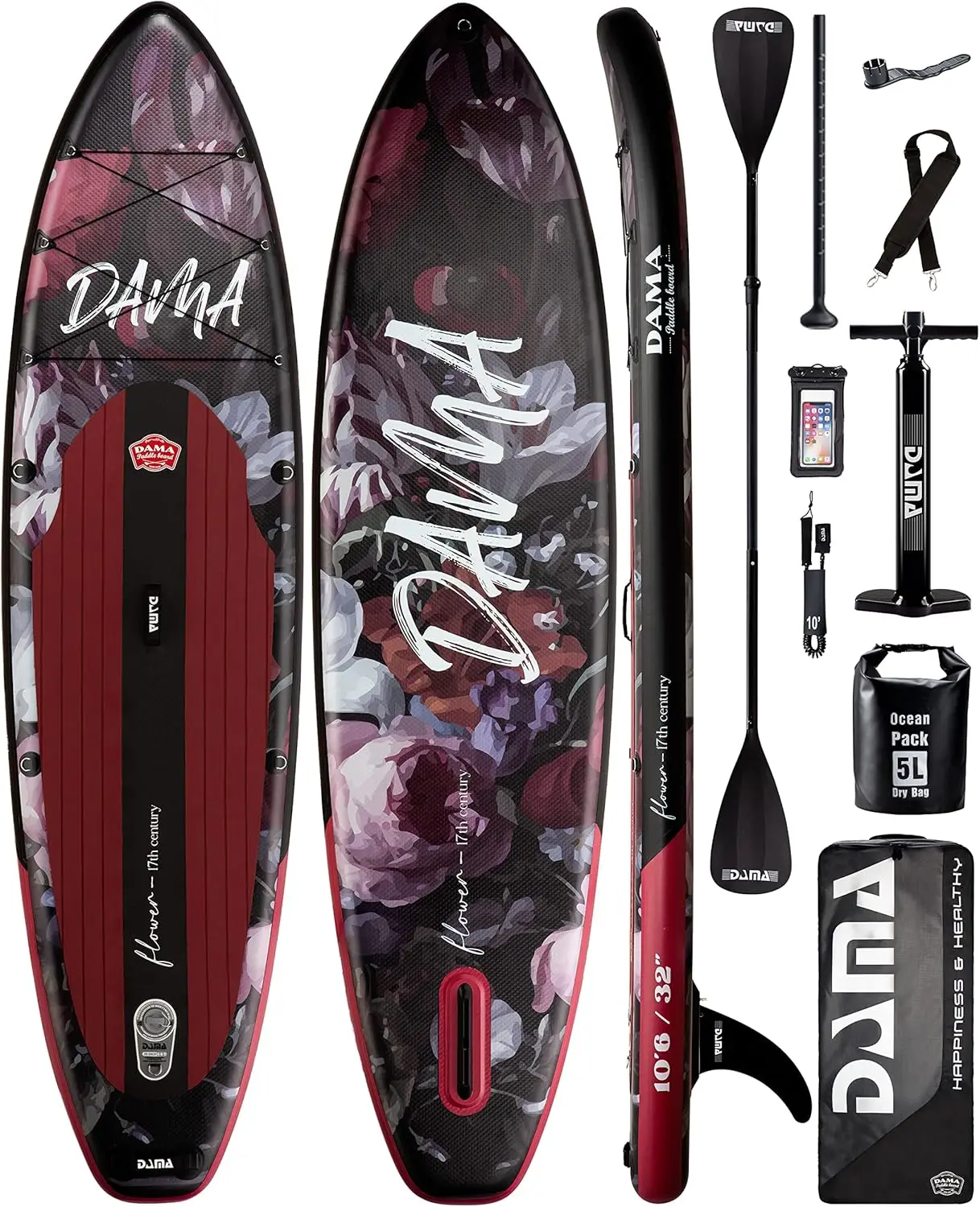 Tavola da stand up paddle gonfiabile premium, tavola sup per adulti, SUP, tavole da yoga, tavole da paddle da pesca