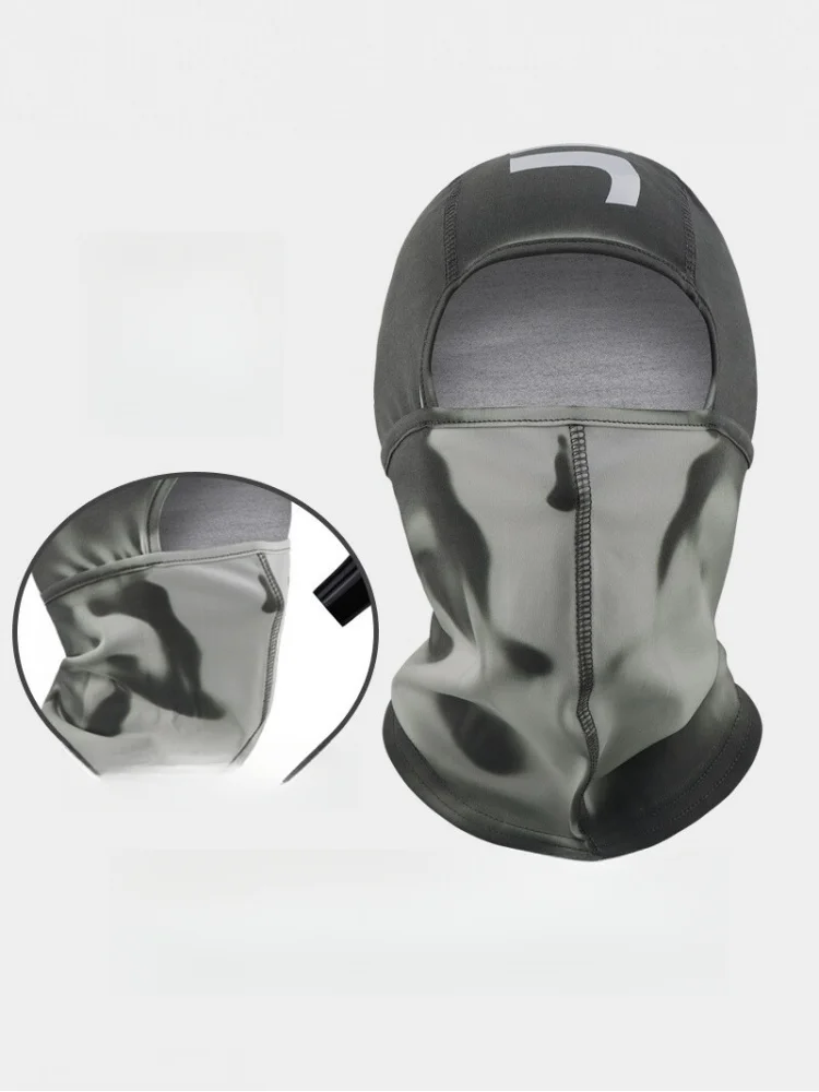 AliExpress NONE Thermochromic Cycling & Ski Balaclava - Windproof, Breathable, Quick-Dry Face Mask & Neck Warmer for Men and Women