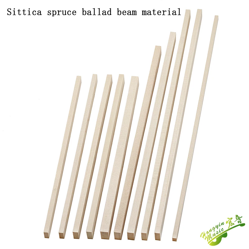 Acoustic guitar beam material Sittica spruce sound beam frame wood phase wood support wood for guitar wood material accessories