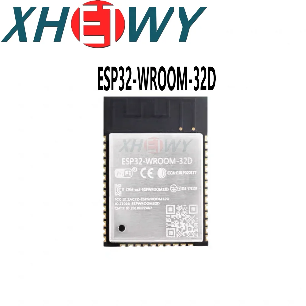 ESP32โมดูล ESP-WROOM-32U/32D/32E ESP-32S ซีพียูแกนคู่ Wi-Fi บลูทูธ