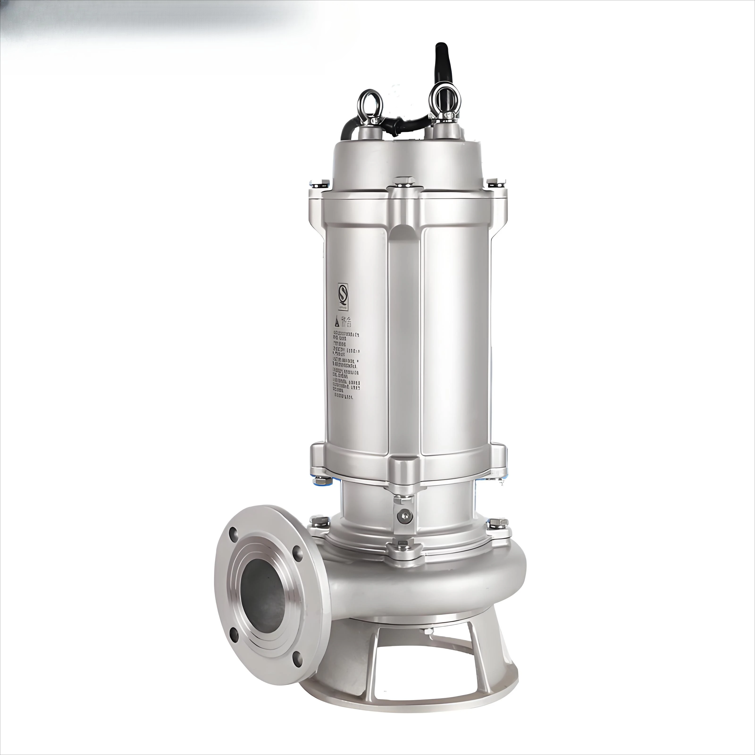 مضخة قطع غاطسة بحزام رفع مياه الصرف الصحي أوتوماتيكية بالكامل، مضخة غاطسة لمياه الصرف الصحي