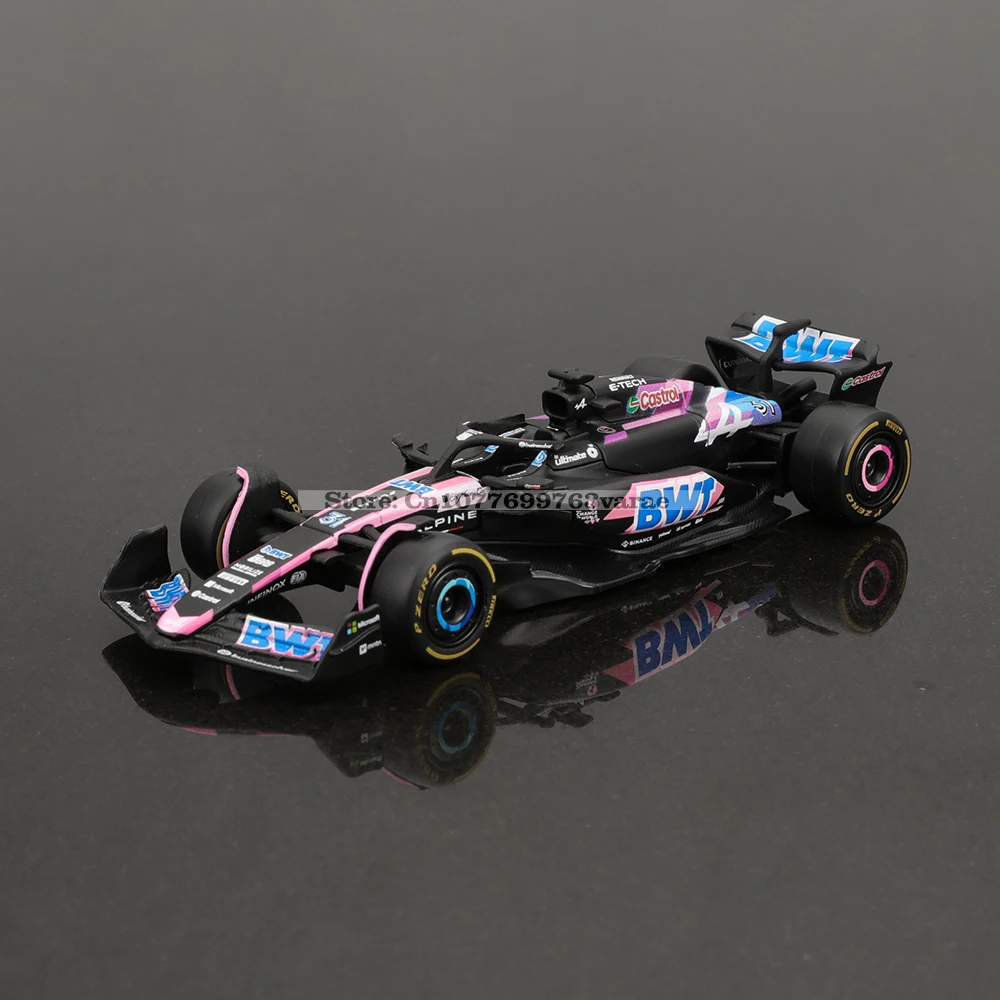 Bburago 1:43 Alpine F1 Team A524 2024 #10 Pierre Gasly #31 Esteban Ocon Alloy Car Die Cast Model Toy Collectible competition