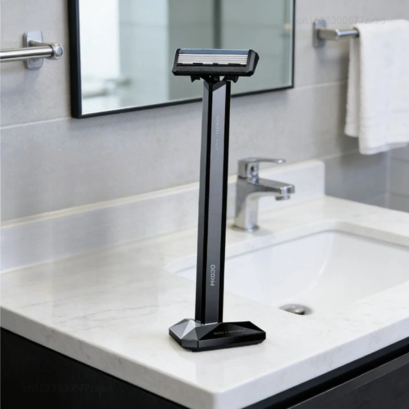 

MKODO Manual Safety Razor Set with 6-Layers Imported Blades Tool Head Change High Quality Men Razor Shaving Styling Accessories