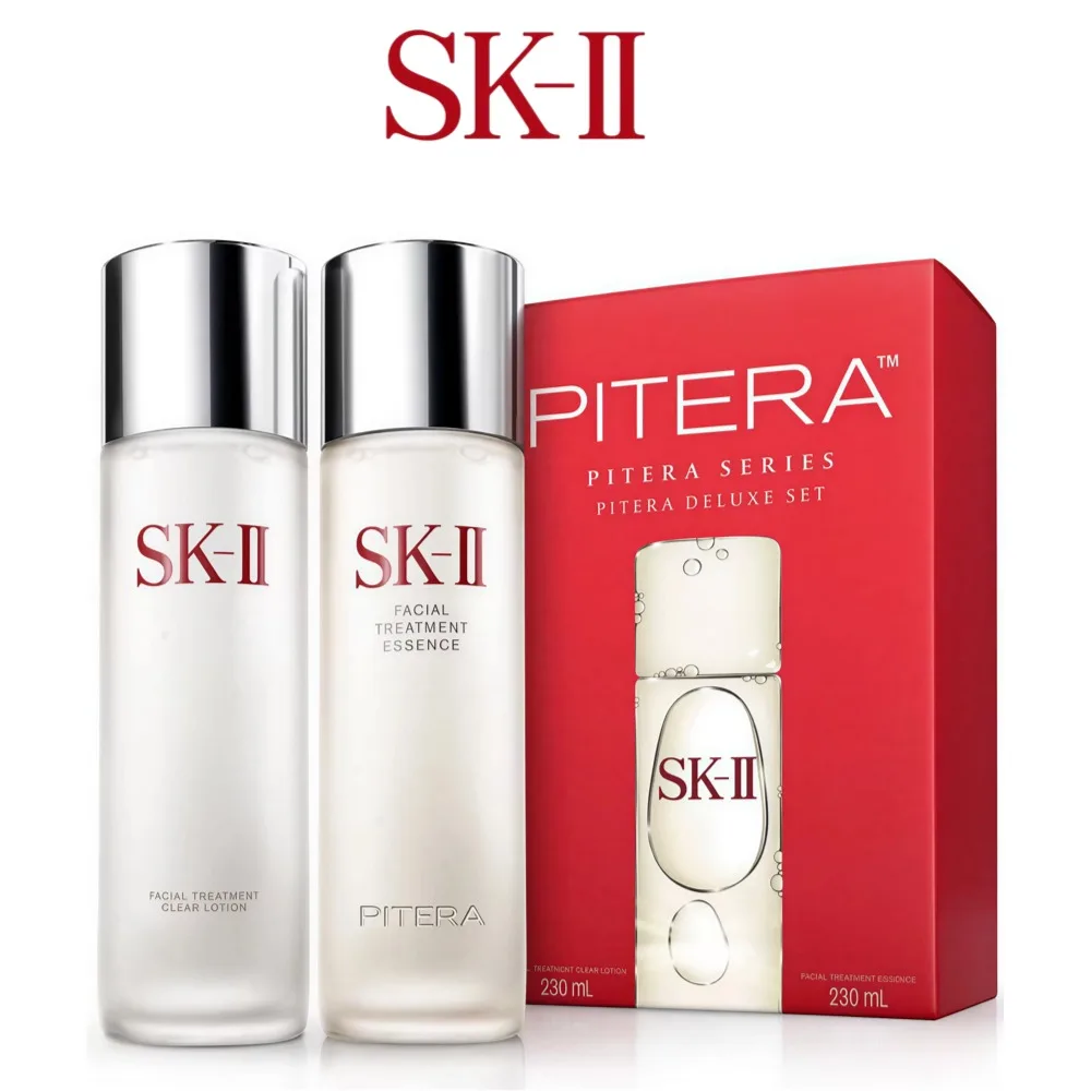 

SK-II Facial Treatment Essence & Clear Lotion Duo Set,SKII Original Skin Care ,Sephora Stuff Luxury Facial Skincares Beauty