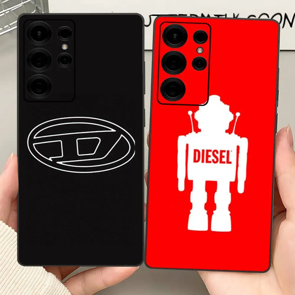 Fashion Diesel Phone Case For Samsung S 24 Fe 25 Ultra Plus 20 Lite 21 30 22 23 24 22 Ultra 5G Fundas