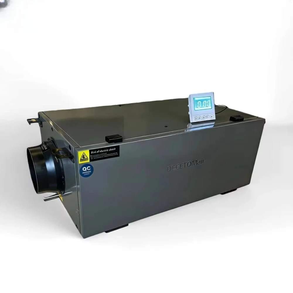 

DECETOMair High Efficiency Commercial Dehumidifier Low Noise Energy Saving For Basement Garage Workshop Warehouse Large Space