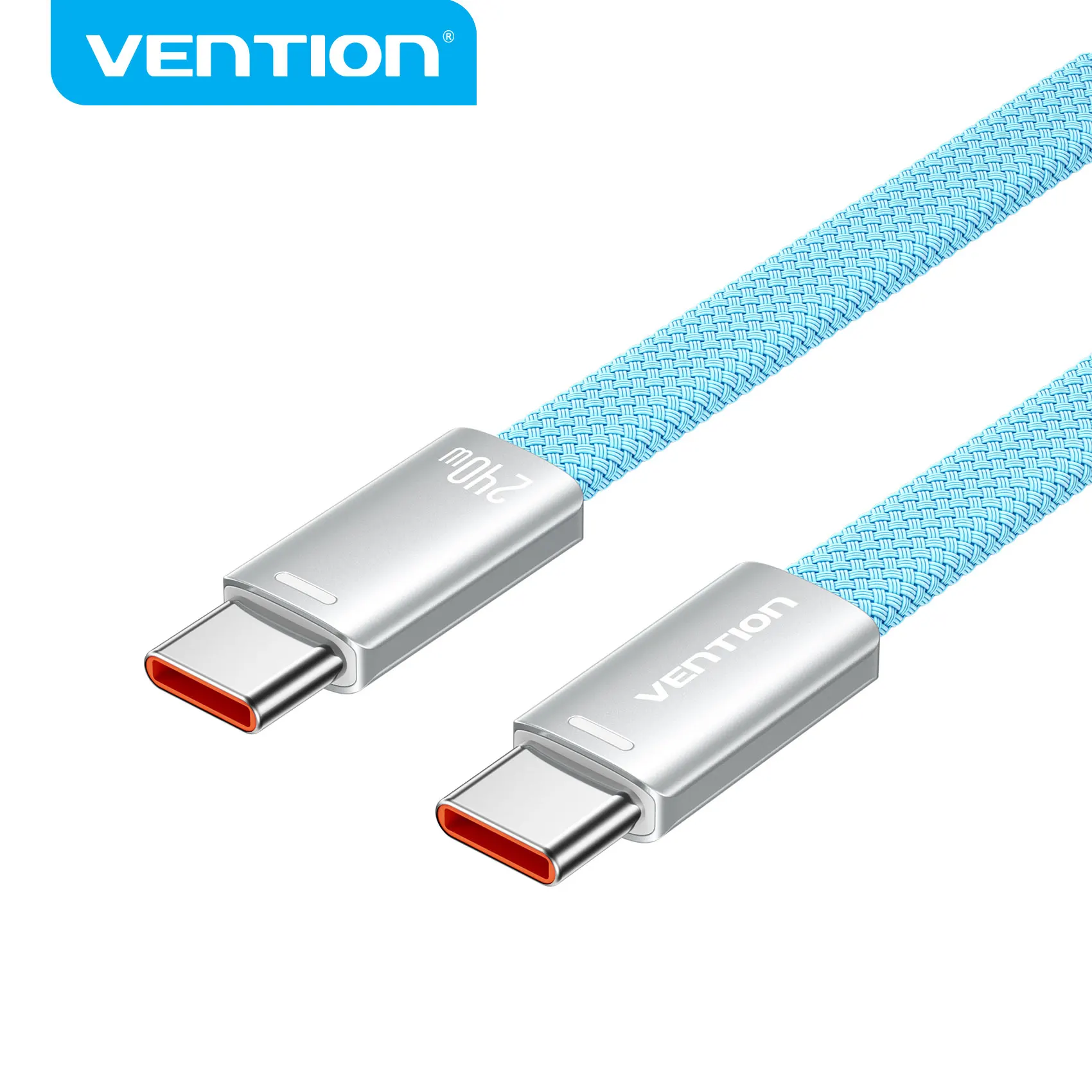 Kabel magnetyczny Vention 240W USB-C, kabel typu C do typu C, szybkie ładowanie, do iPhone 17 16 15 Pro Max, Samsung S26, Macbook — zdjęcie produktu 7