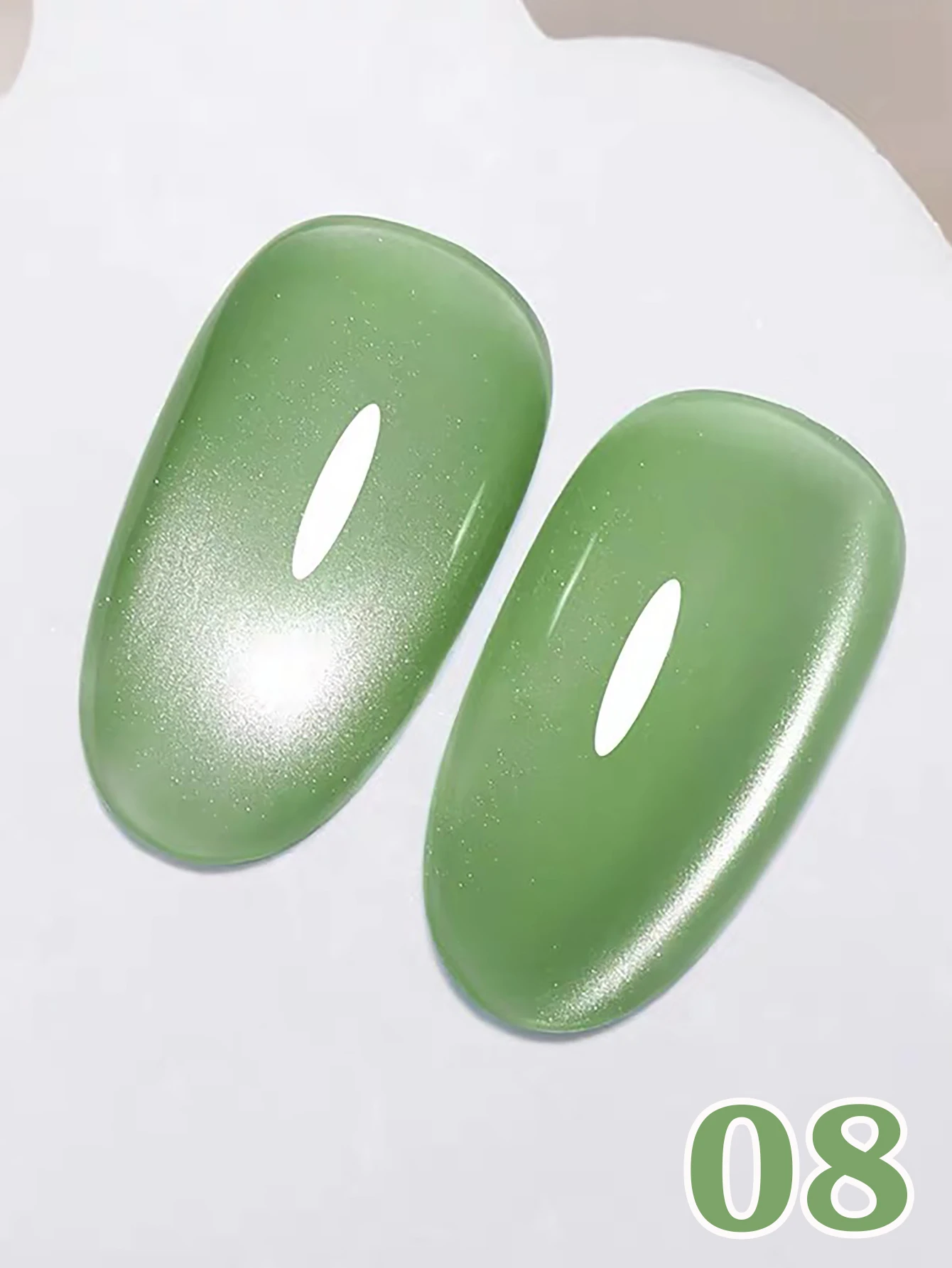 WS Autumn and Winter Satin Cat Eye Gel Nail Polish Network Red Explosive New Style Popular White Nail Polish Special Nail Gel