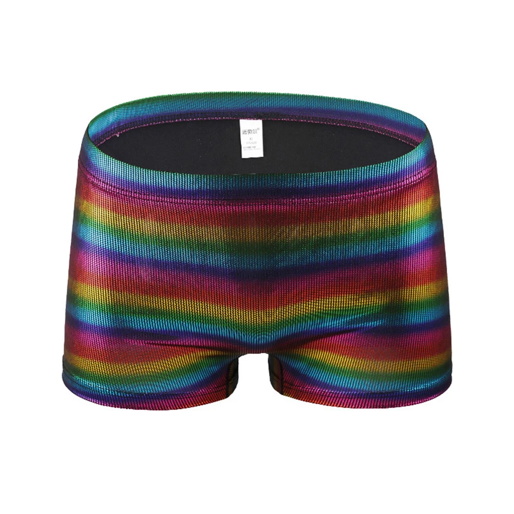 

Men Briefs Shiny Bronzing Underwear U Convex Pouch Panties Soft High Stretch Shiny Clubwear Breathable Slip Homme