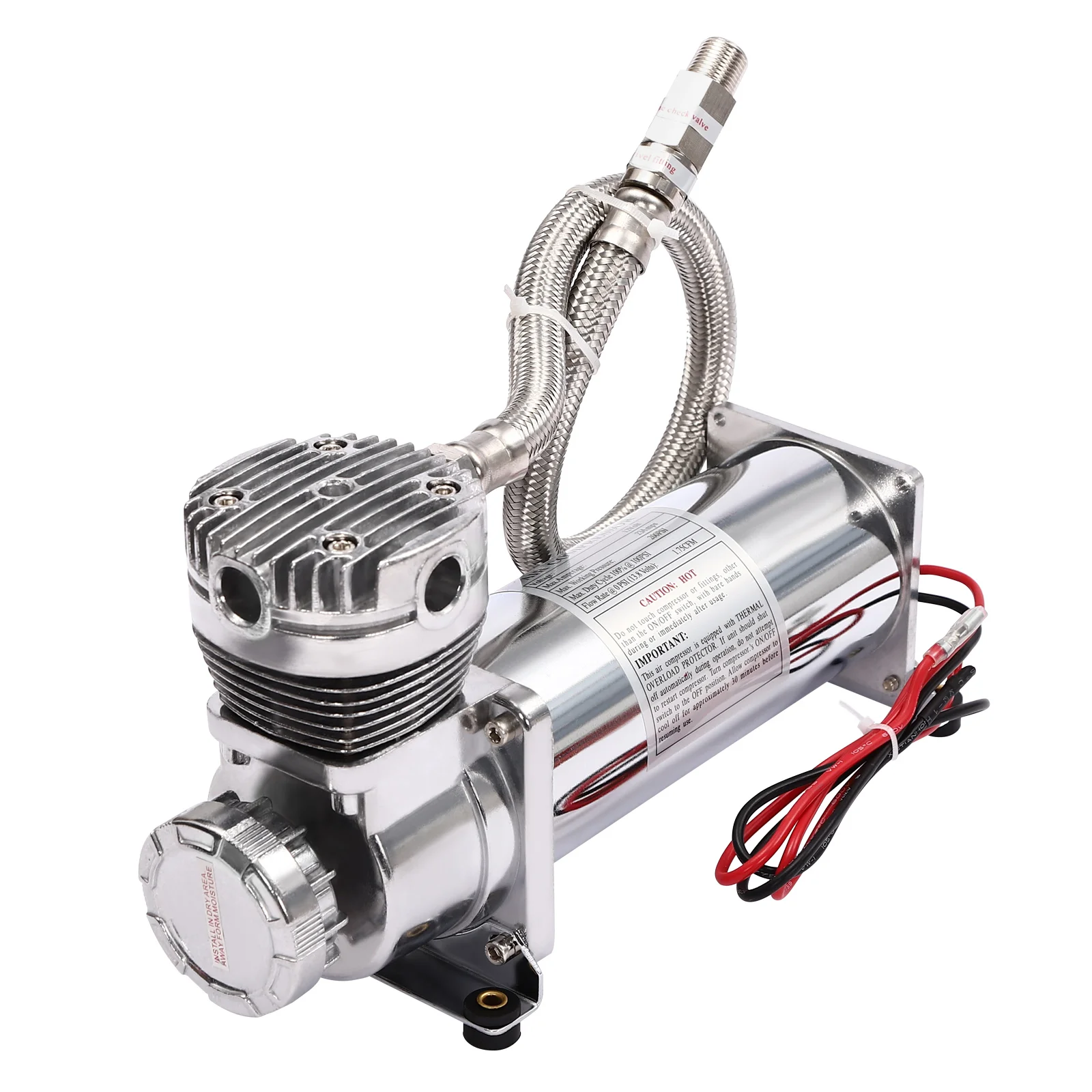 200–300 W Luftfederkompressor, 50 l/min 200 psi Luftkompressor-Kit, 12 V 23 A Hochleistungskompressor