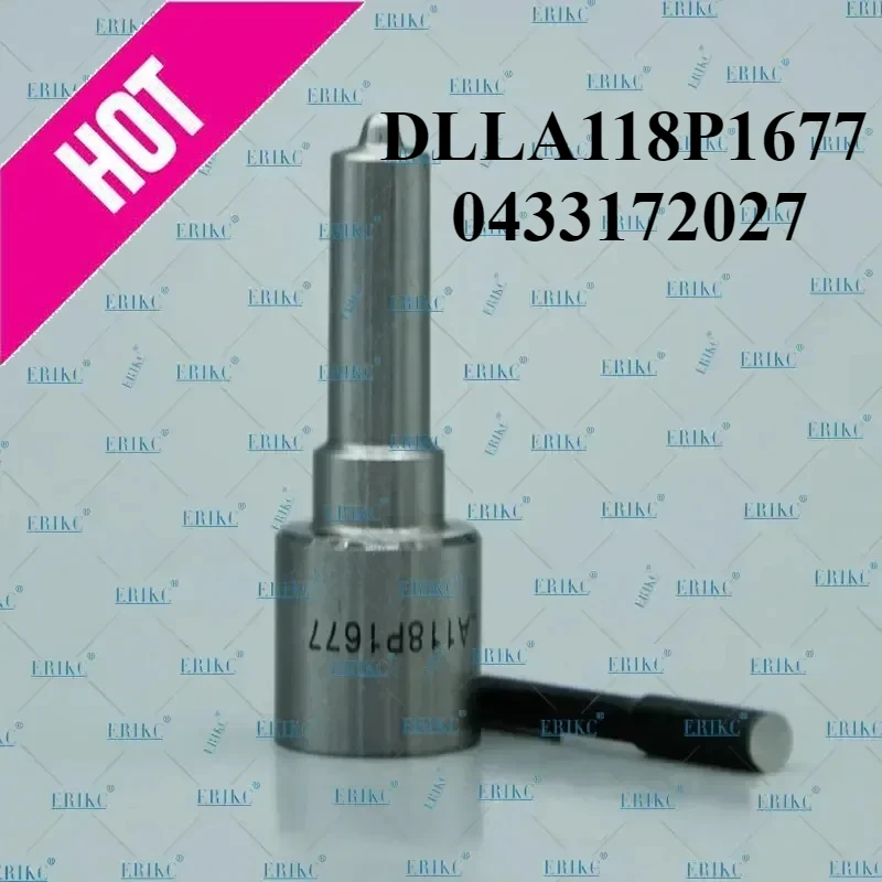 DLLA118P1677 0433172027 Injector Nozzle DLLA 118 P 1677 Diesel Spare Parts DLLA 118P 1677 for Bosch 0445120112