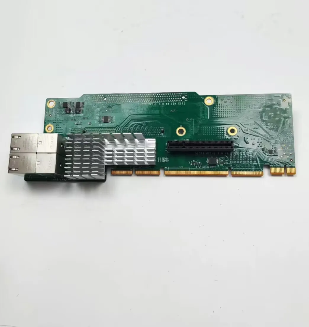 

FOR Supermicro AOC-2UR6-i4XT Rev. 1.02 Quad Port 10GbE RJ45 Riser Expansion Card
