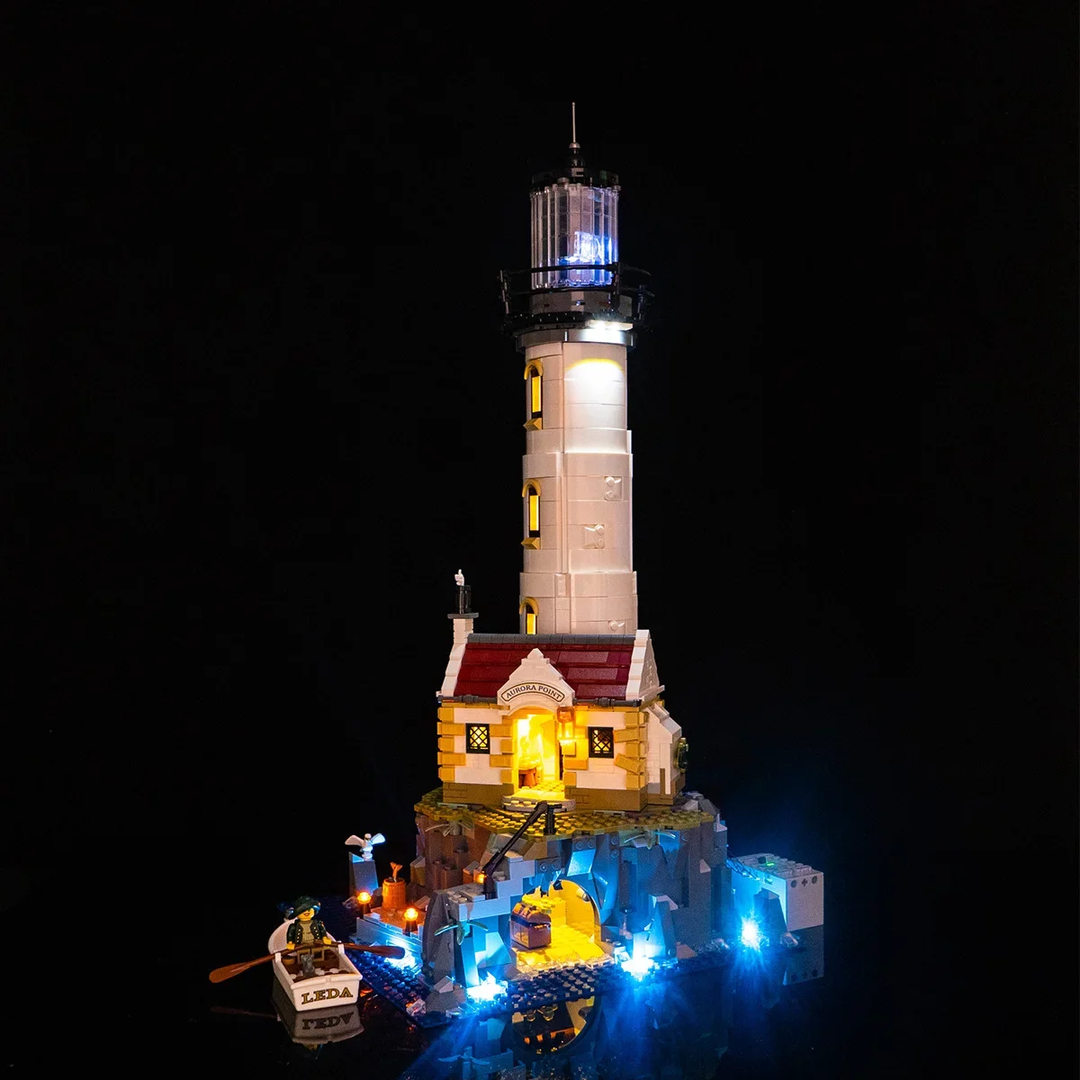 Not Included Building Blocks LED Light Kit For Motorized Lighthouse 21335 DIY Toys Gift Only Lighting Set