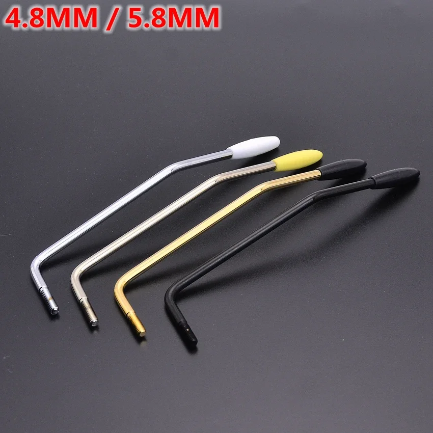 Yue Yun Music Store-sistema de trémolo de guitarra de 1 pieza, brazo de puente/barra trémolo de 4,8 MM/5,8 MM para Squier IBZ