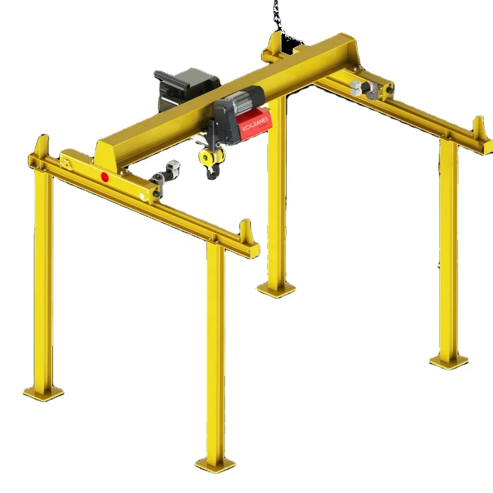 

Single Beam Double Beam Crane Kbk Aluminum Alloy Rail System Suspension Monorail Crane for Sale