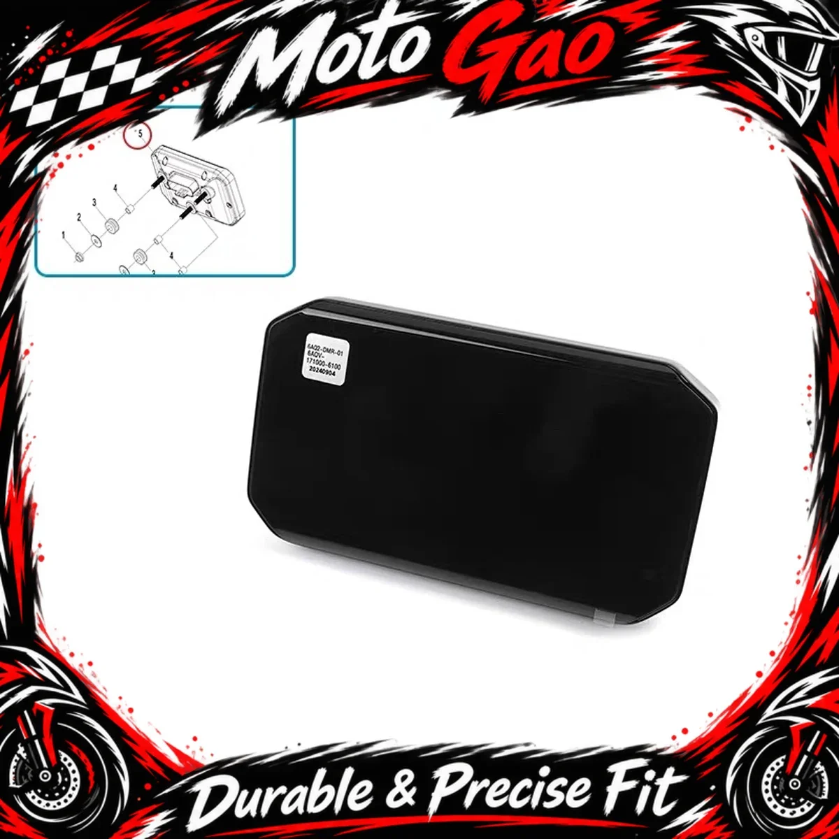 Fit For CFMOTO 450MT MT450 MT-450 CF400-8-8A Motorcycle instrument assembly instrument code table speedometer display screen